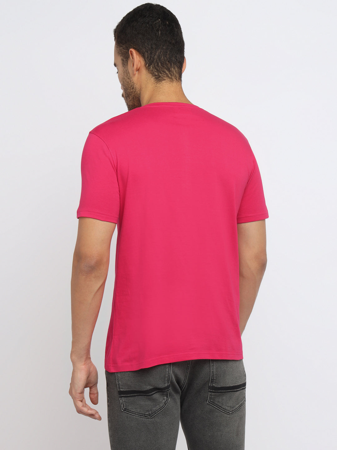 Ap'pulse Men's Short Sleeve Henley Tshirt