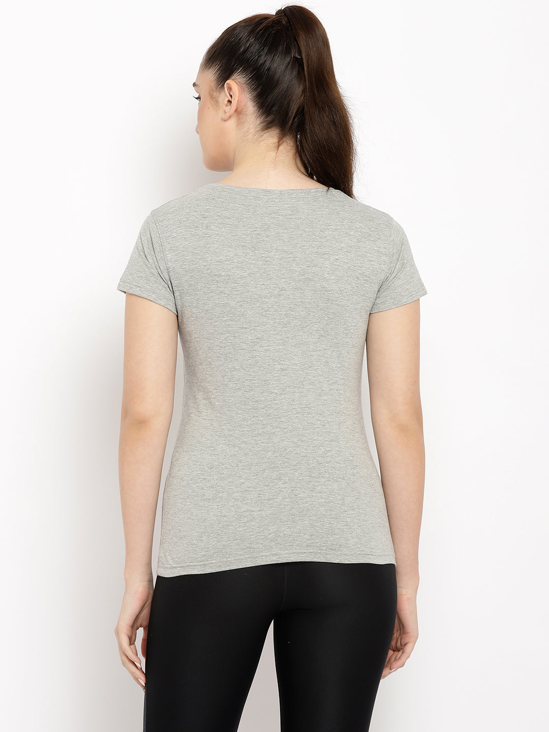 Ap'pulse Women's Short Sleeve Henley Tshirt