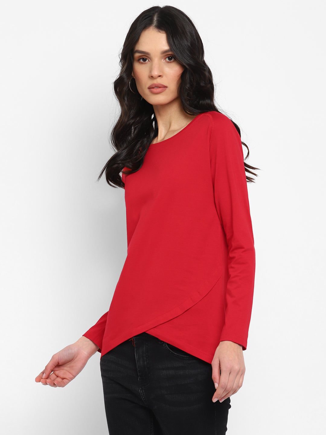 Ap'pulse Women's Cross Over Tshirt