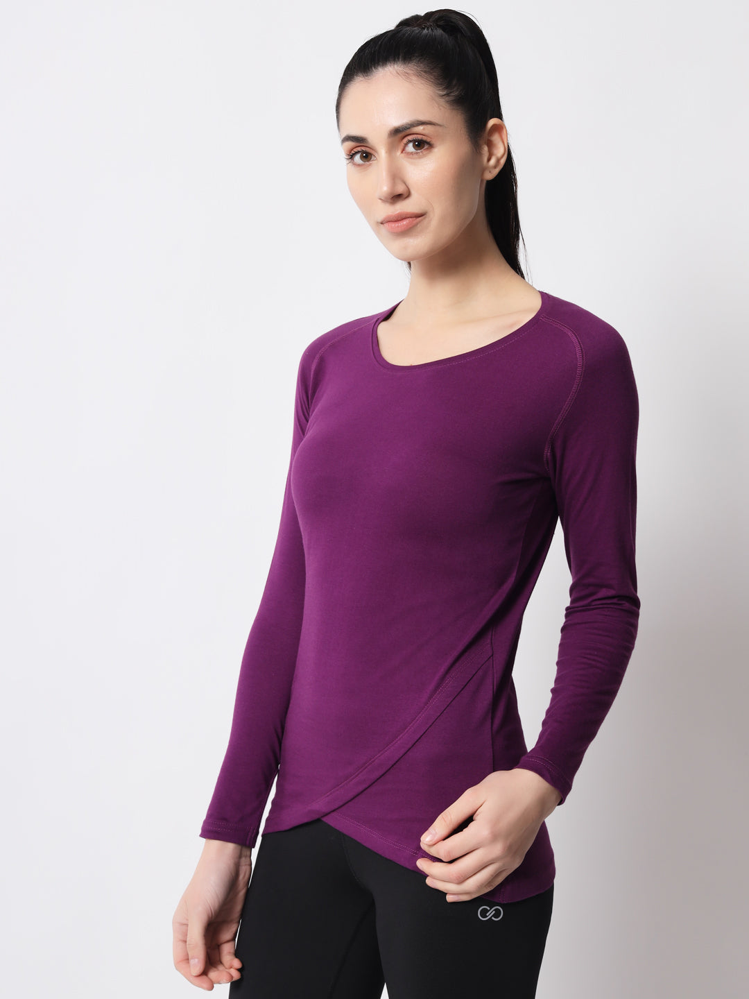 Ap'pulse Women's Cross Over Tshirt