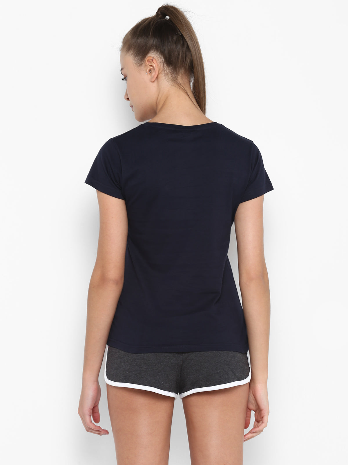 Ap'pulse Women's Short Sleeve Round neck Tshirt