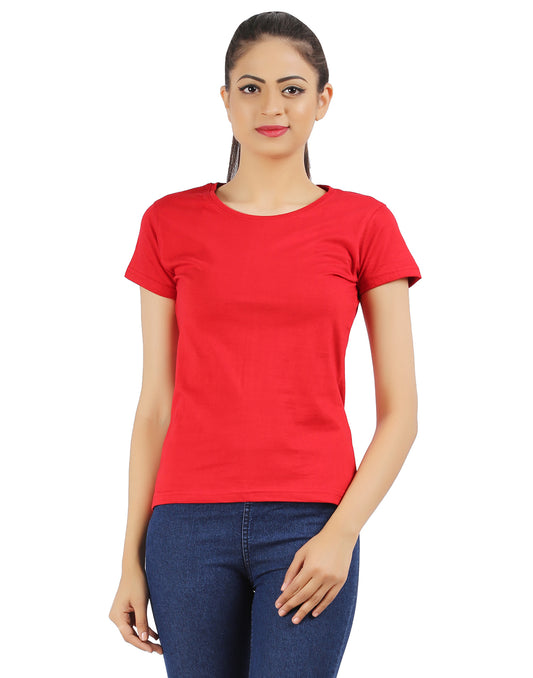 Ap'pulse Women's Short Sleeve Round neck Tshirt