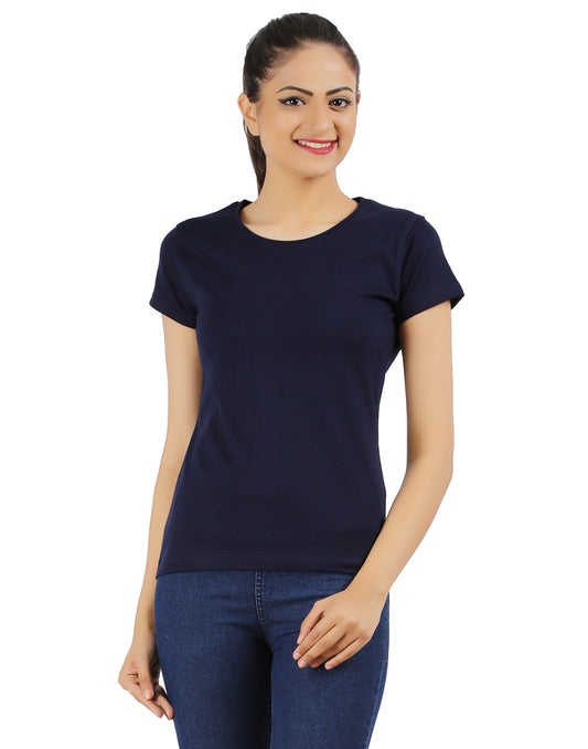 Ap'pulse Women's Short Sleeve Round neck Tshirt