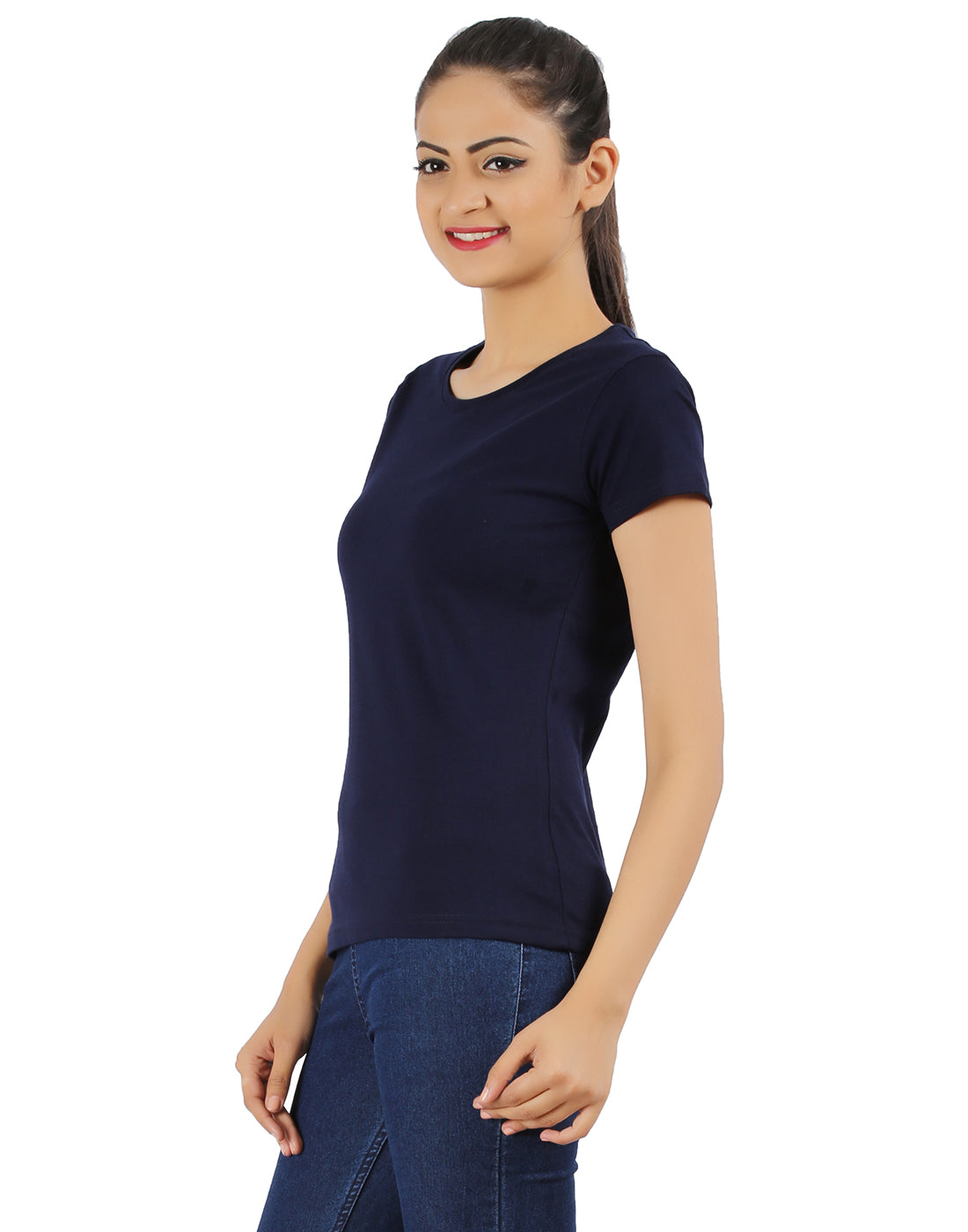 Ap'pulse Women's Short Sleeve Round neck Tshirt