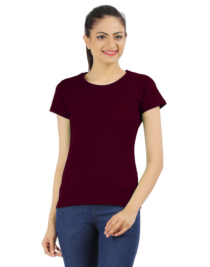Appulse Women's Short Sleeve Round neck T-Shirt | Women | Premium Cotton | Activewear | Athleisure