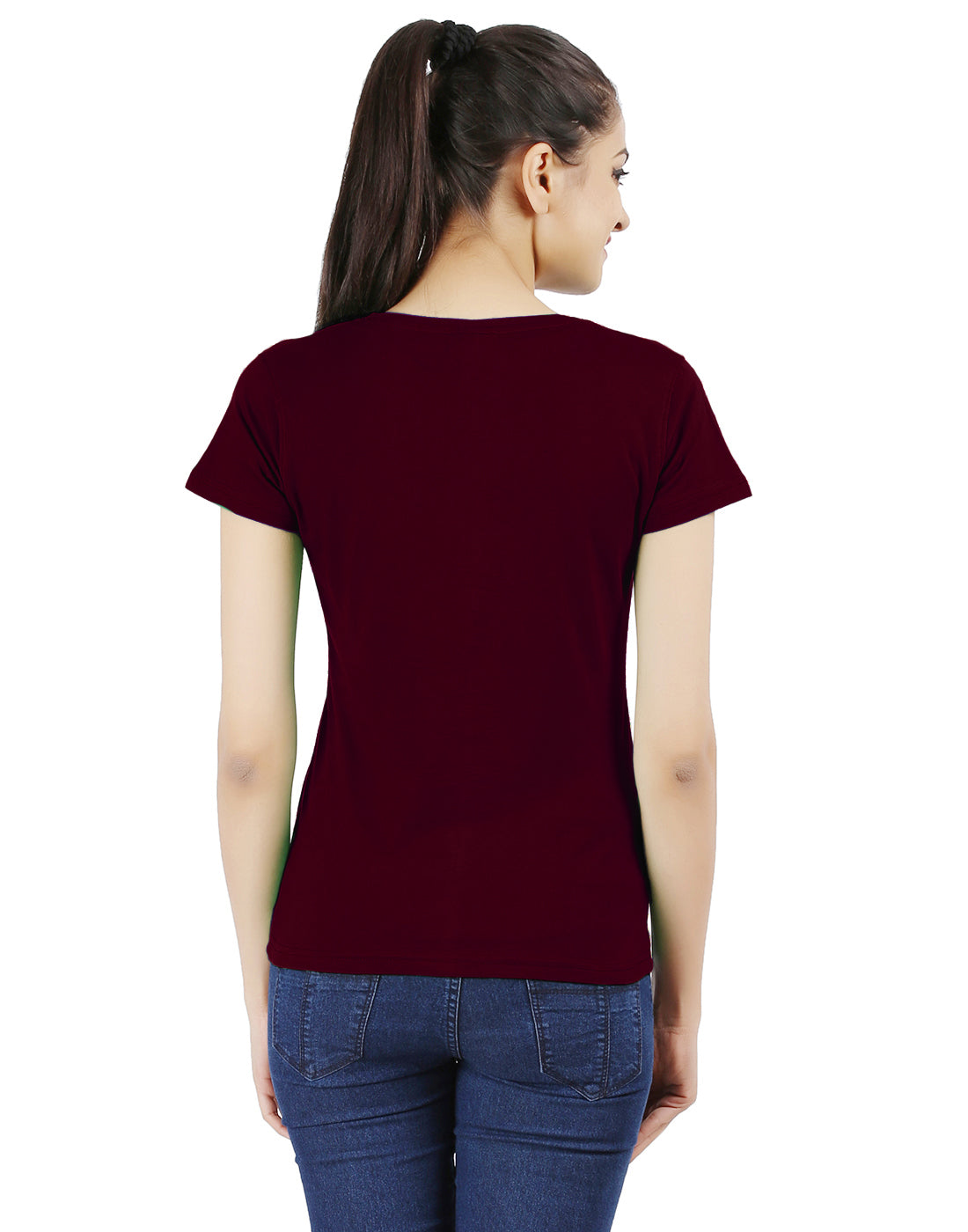 Ap'pulse Women's Short Sleeve Round neck Tshirt