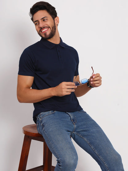 Appulse Men's Casual Polo T-Shirt | Men | Premium Cotton | Activewear | Athleisure
