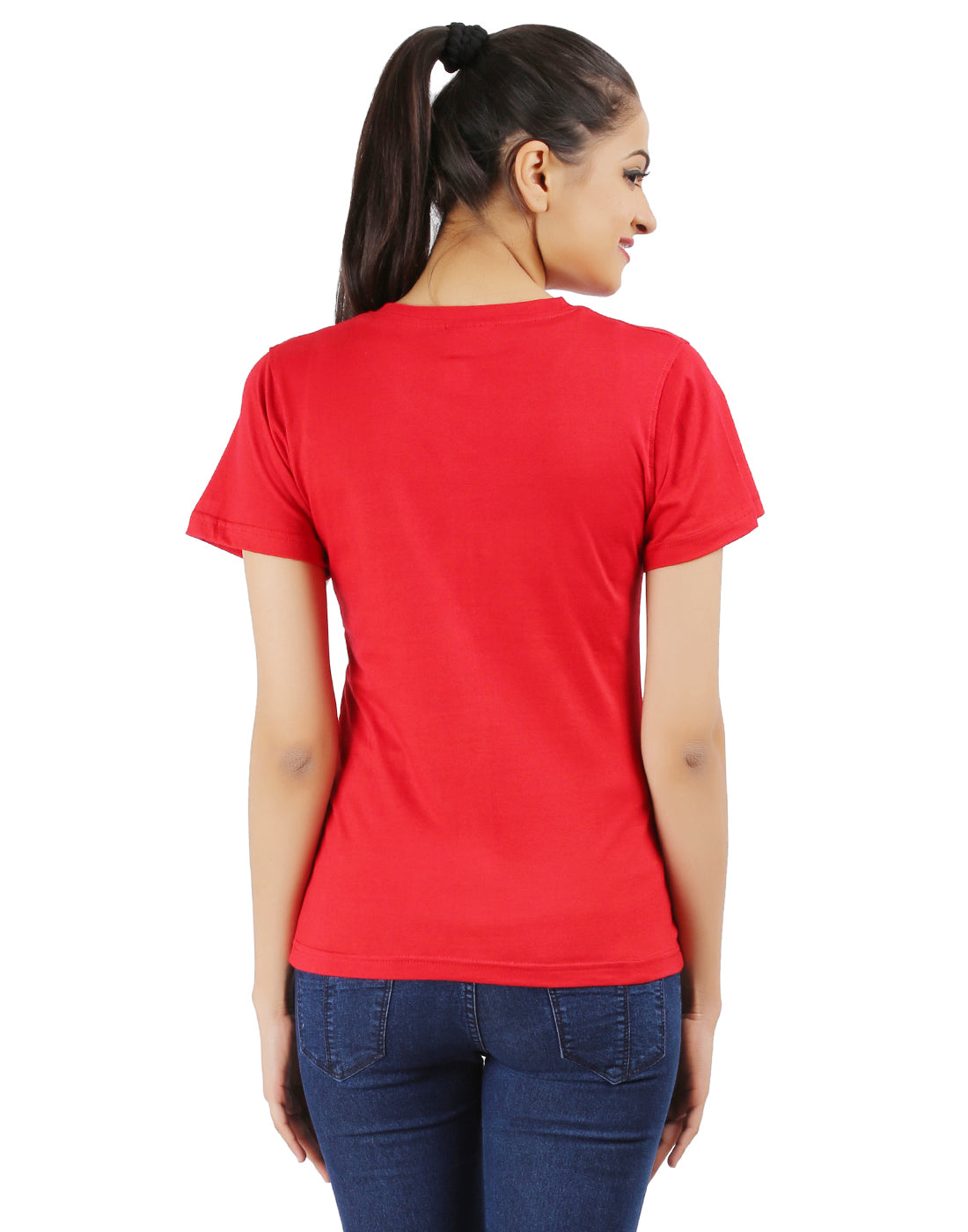 Ap'pulse Women's Short Sleeve V neck Tshirt