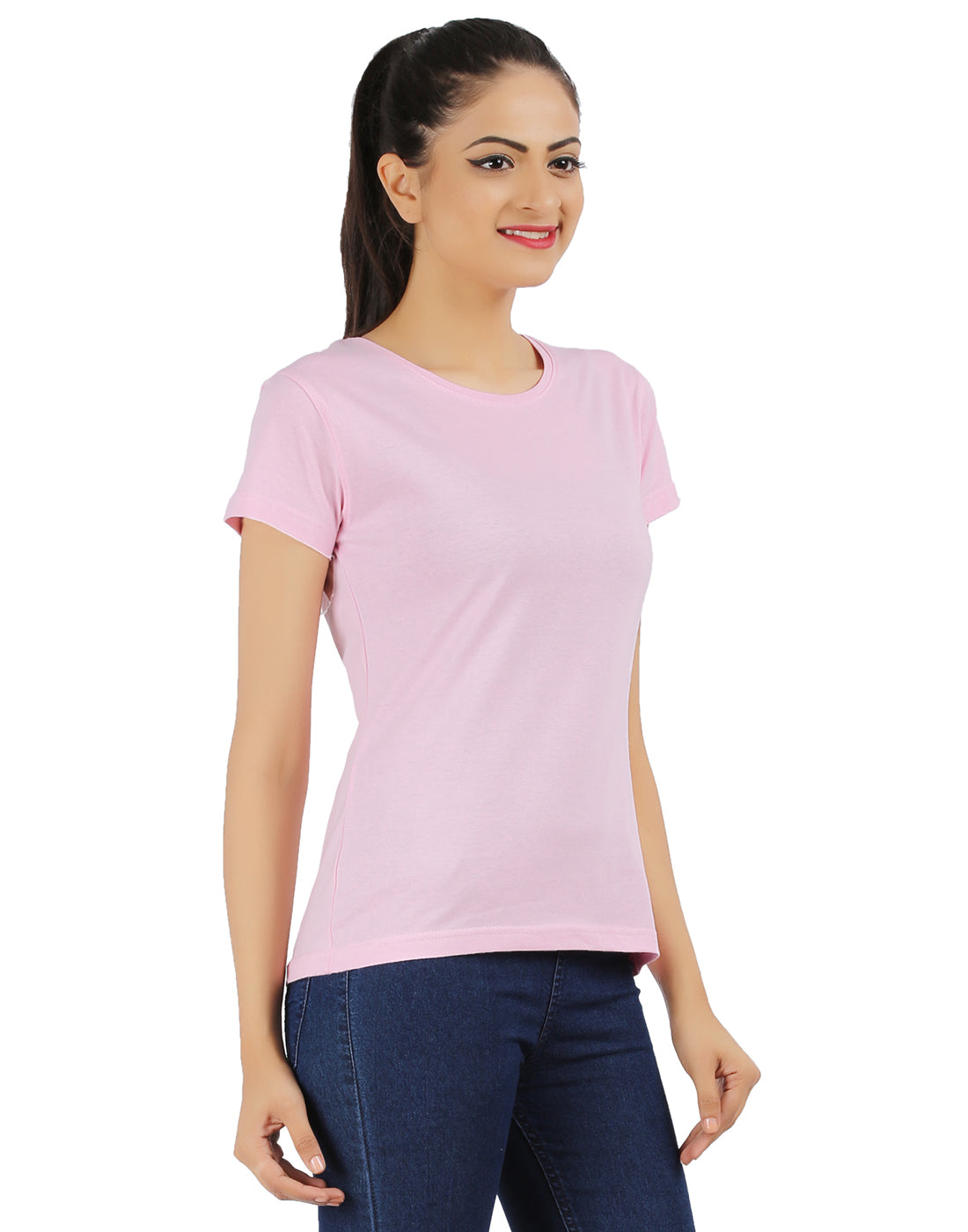 Ap'pulse Women's Short Sleeve Round neck Tshirt