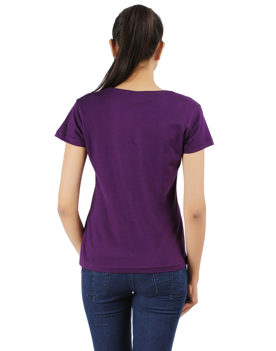 Ap'pulse Women's Short Sleeve Round neck Tshirt