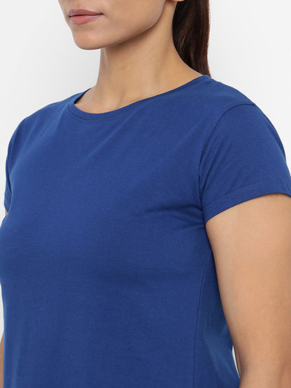 Appulse Women's Back Open T-Shirt | Women | Premium Cotton | Activewear | Athleisure