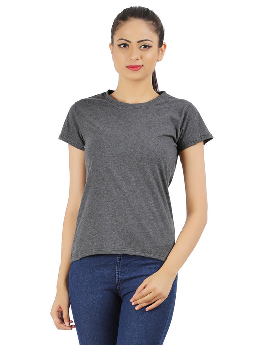 Ap'pulse Women's Short Sleeve Round neck Tshirt