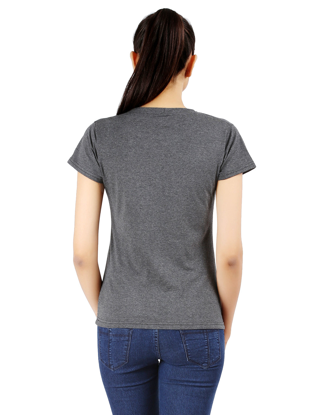 Ap'pulse Women's Short Sleeve Round neck Tshirt