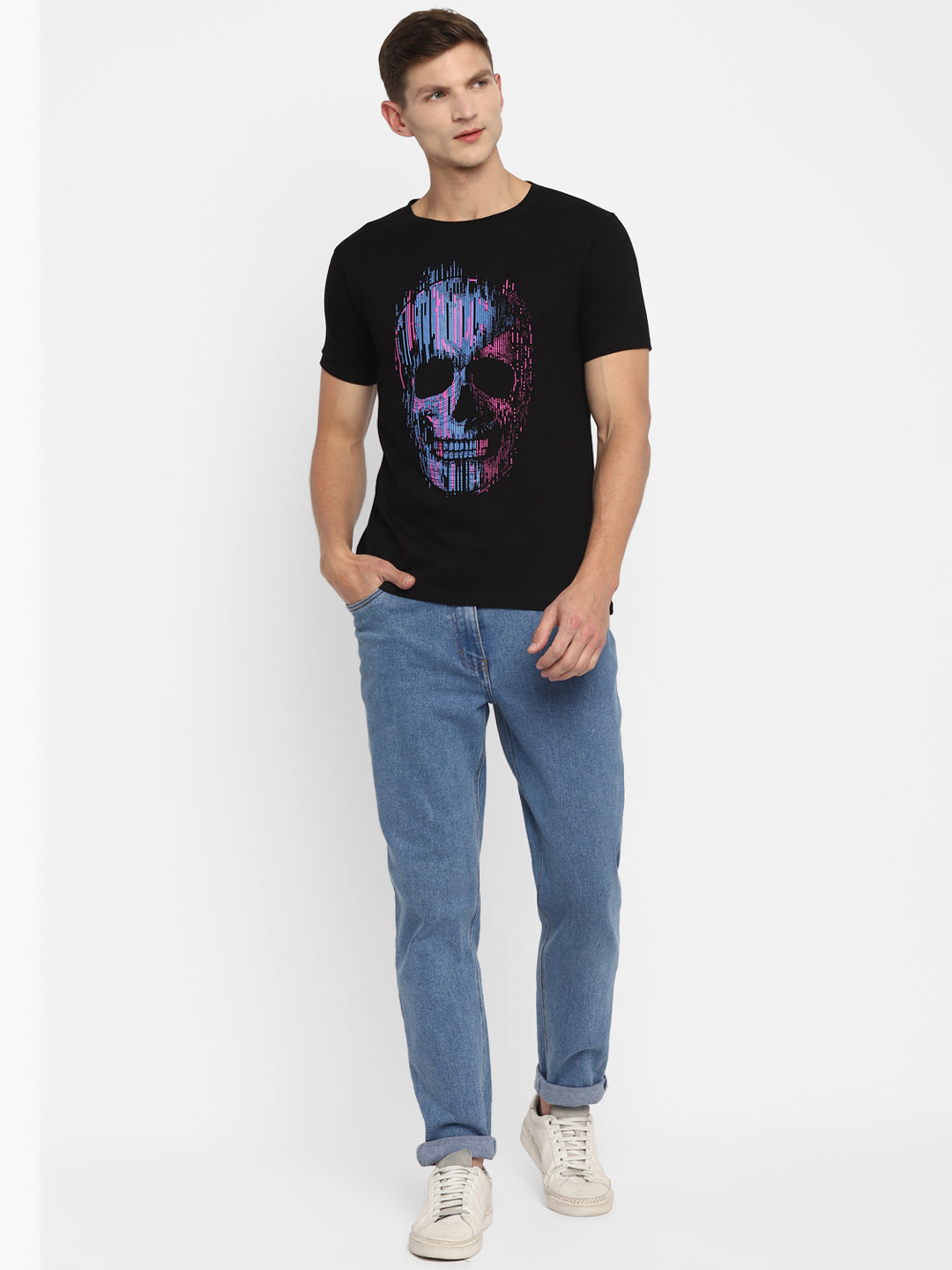 Appulse Men's Short Sleeve Round Neck Printed T-Shirt | Men | Premium Cotton | Activewear | Athleisure