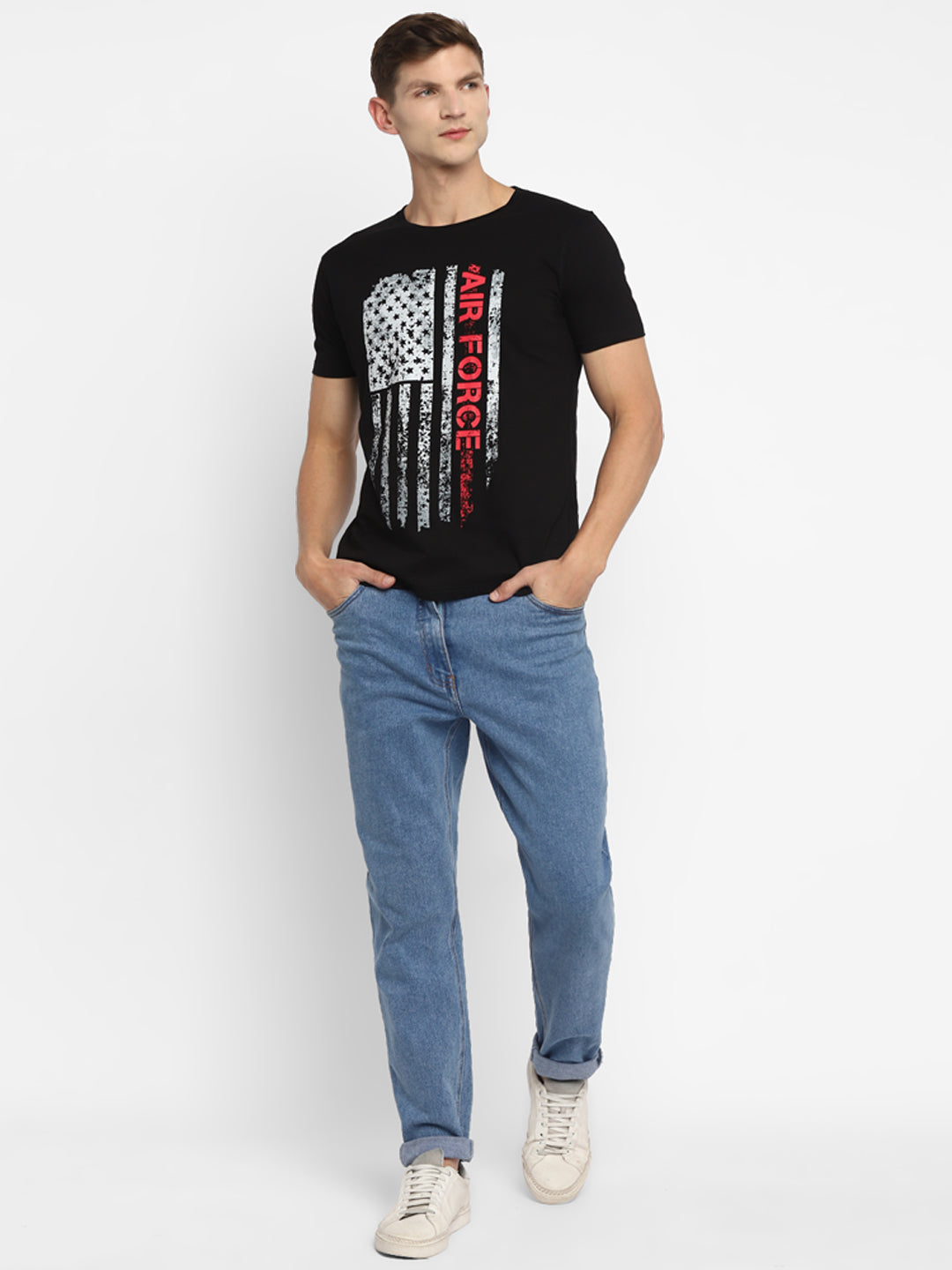 Appulse Men's Short Sleeve Round Neck Printed T-Shirt | Men | Premium Cotton | Activewear | Athleisure
