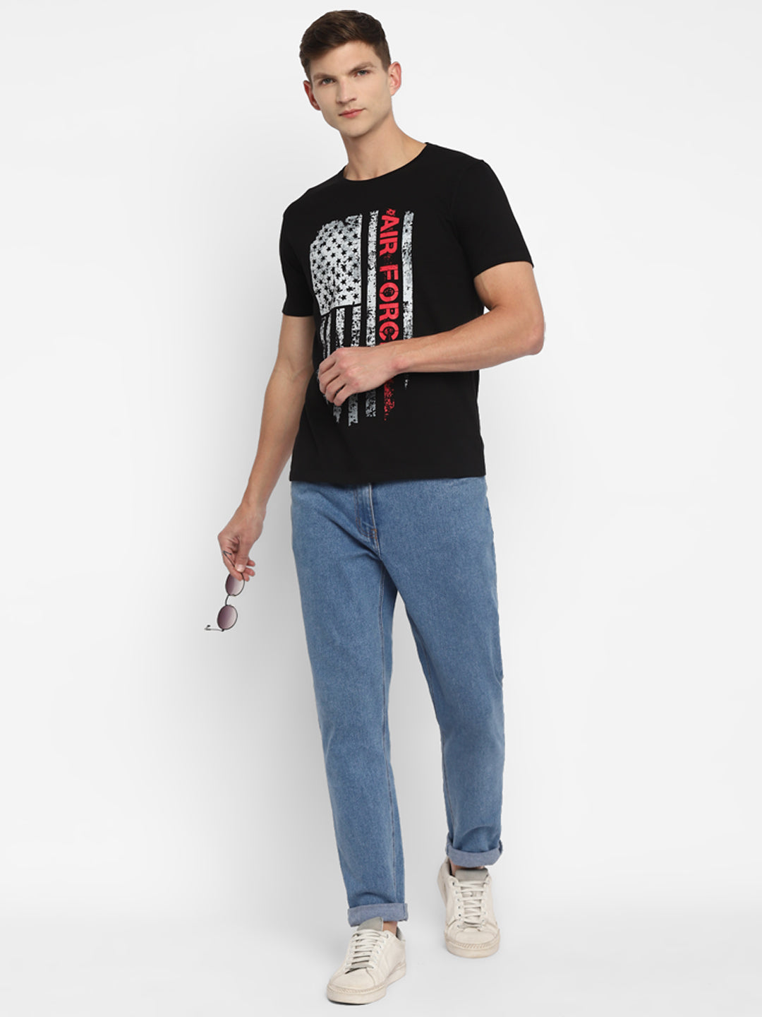 Appulse Men's Short Sleeve Round Neck Printed T-Shirt | Men | Premium Cotton | Activewear | Athleisure