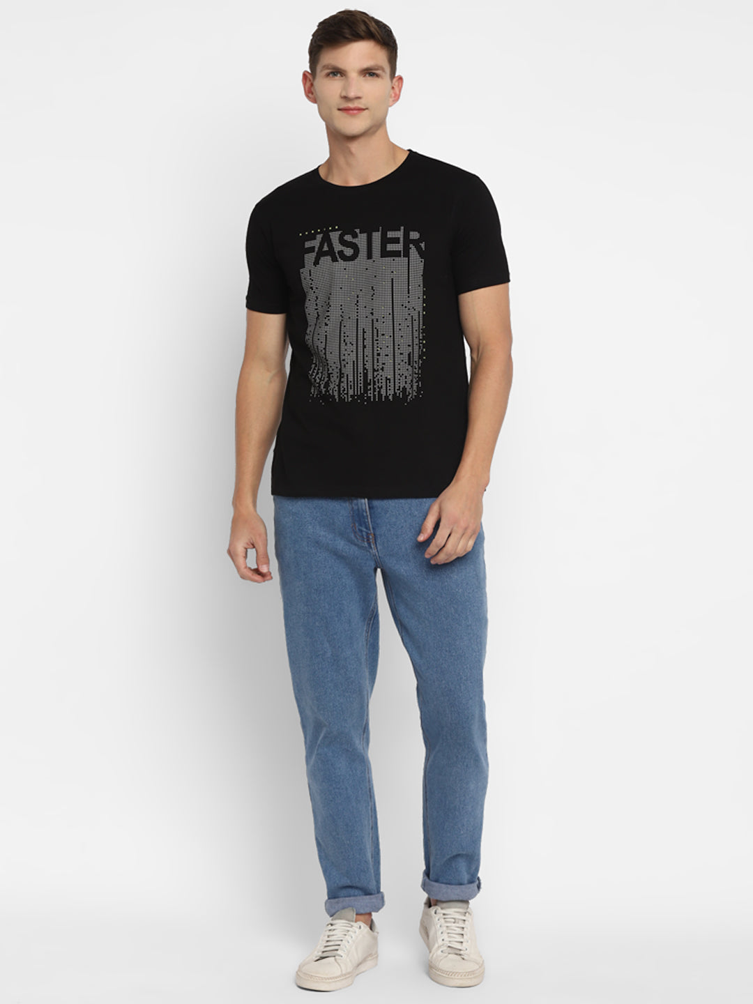 Appulse Men's Short Sleeve Round Neck Printed T-Shirt | Men | Premium Cotton | Activewear | Athleisure