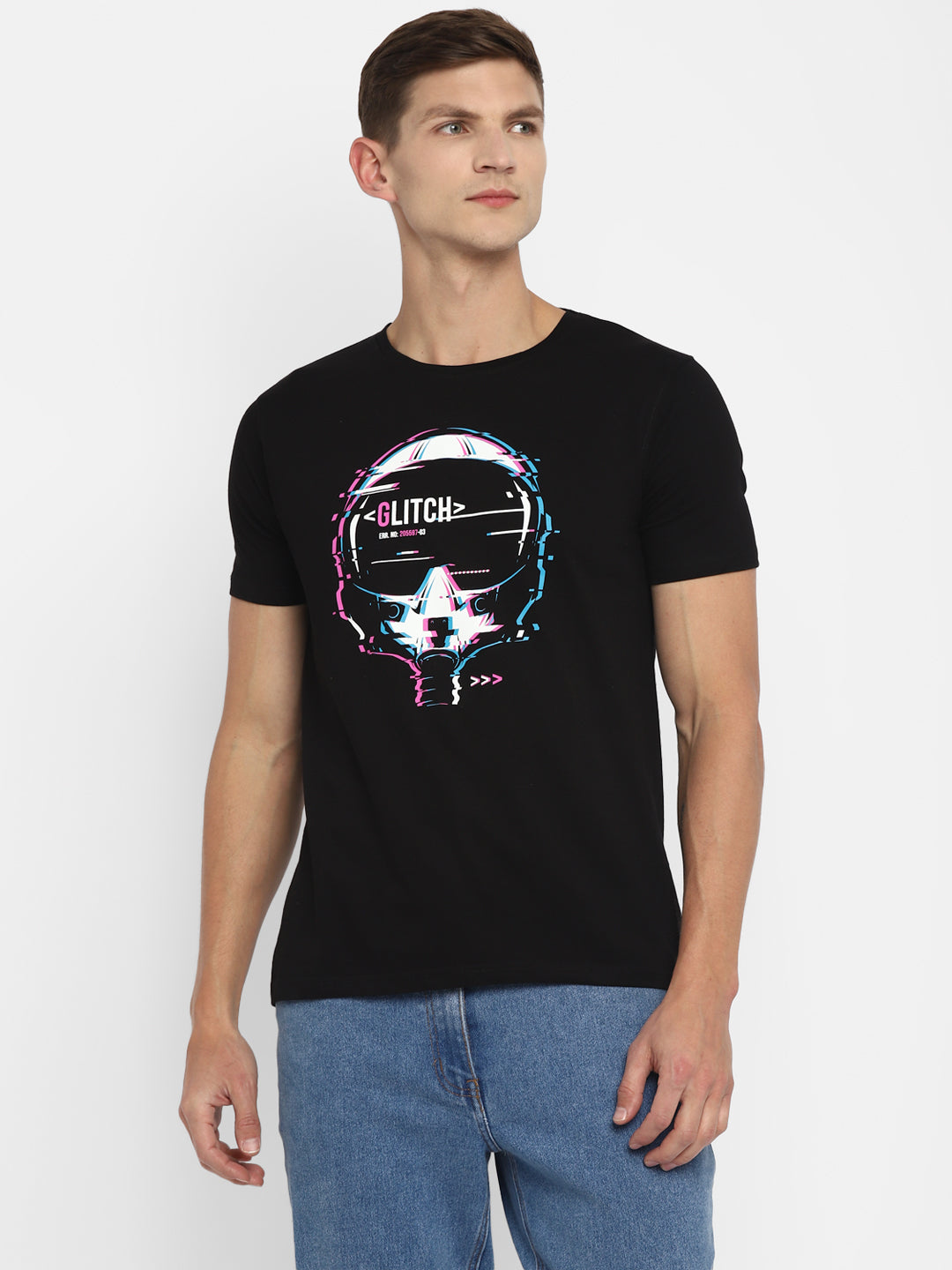 Appulse Men's Short Sleeve Round Neck Printed T-Shirt | Men | Premium Cotton | Activewear | Athleisure