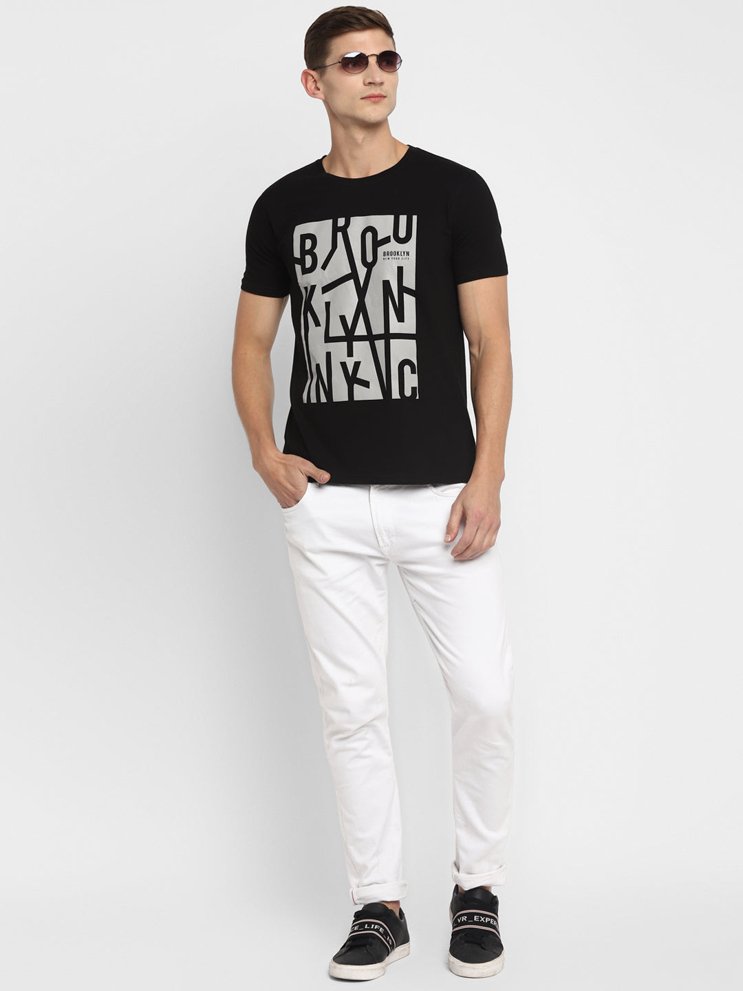 Appulse Men's Short Sleeve Round Neck Printed T-Shirt | Men | Premium Cotton | Activewear | Athleisure