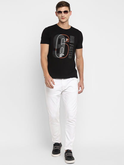 Appulse Men's Short Sleeve Round Neck Printed T-Shirt | Men | Premium Cotton | Activewear | Athleisure