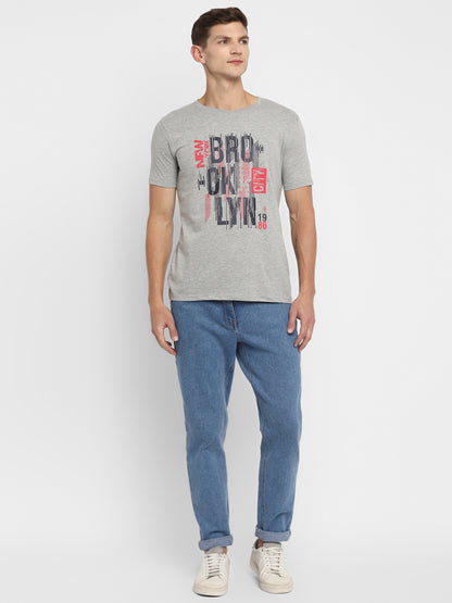 Appulse Men's Short Sleeve Round Neck Printed T-Shirt | Men | Premium Cotton | Activewear | Athleisure