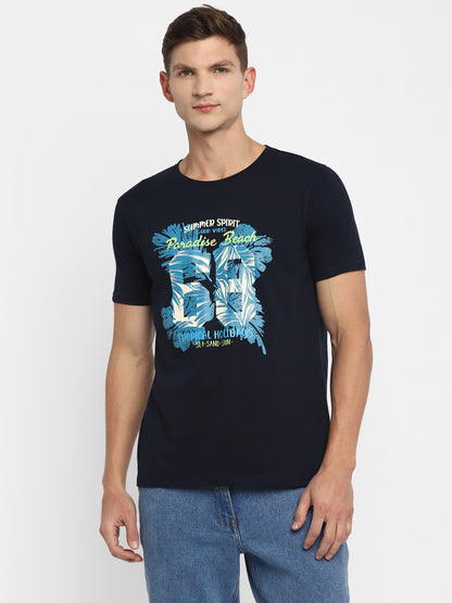 Appulse Men's Short Sleeve Round Neck Printed T-Shirt | Men | Premium Cotton | Activewear | Athleisure