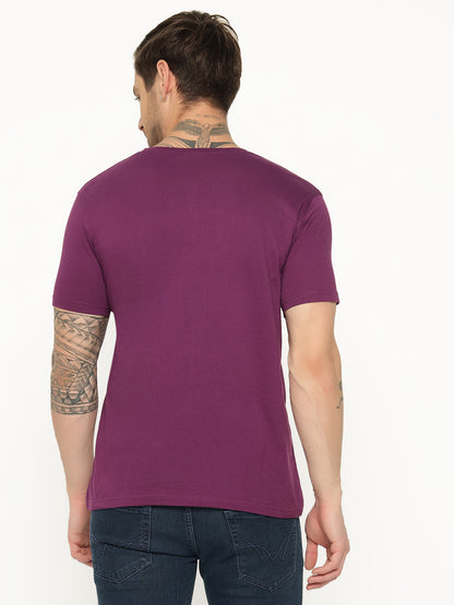 Appulse Men's Short Sleeve Henley T-Shirt | Men | Premium Cotton | Activewear | Athleisure