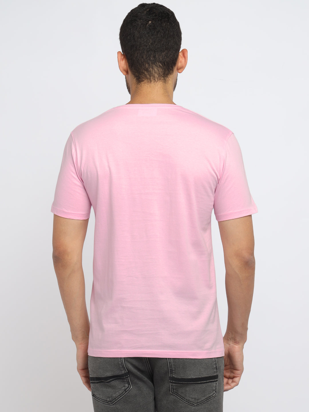 Ap'pulse Men's Short Sleeve Henley Tshirt