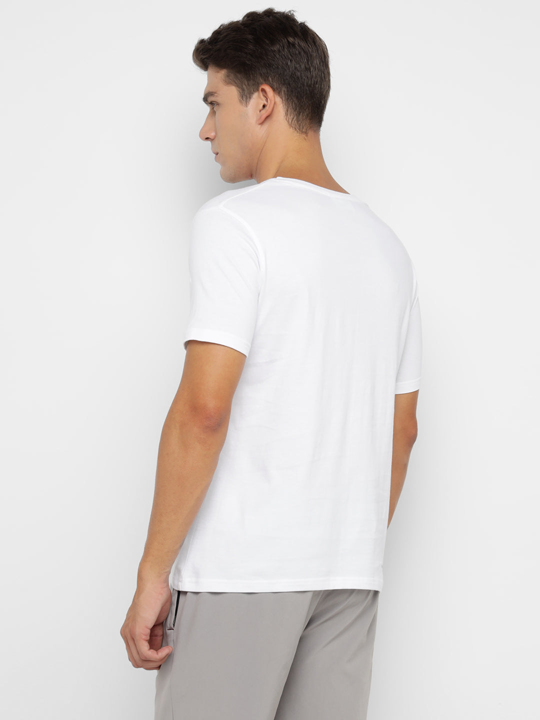 Ap'pulse Men's Short Sleeve Henley Tshirt