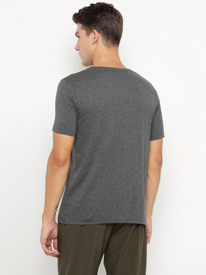 Appulse Men's Short Sleeve Henley T-Shirt | Men | Premium Cotton | Activewear | Athleisure