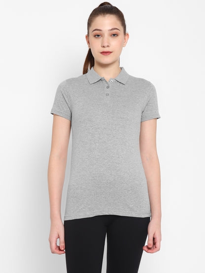 Appulse Women's Sports Polo T-Shirt | Women | Premium Cotton | Activewear | Athleisure