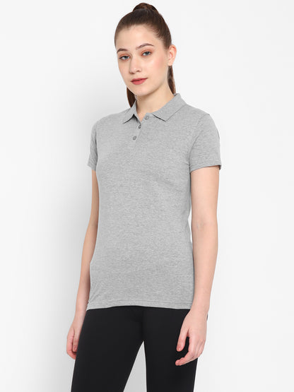 Appulse Women's Sports Polo T-Shirt | Women | Premium Cotton | Activewear | Athleisure