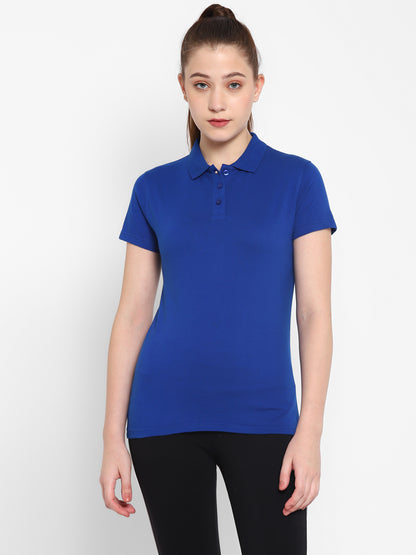 Appulse Women's Sports Polo T-Shirt | Women | Premium Cotton | Activewear | Athleisure