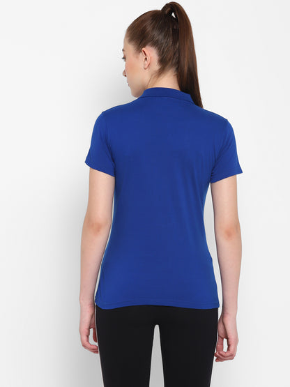 Appulse Women's Sports Polo T-Shirt | Women | Premium Cotton | Activewear | Athleisure