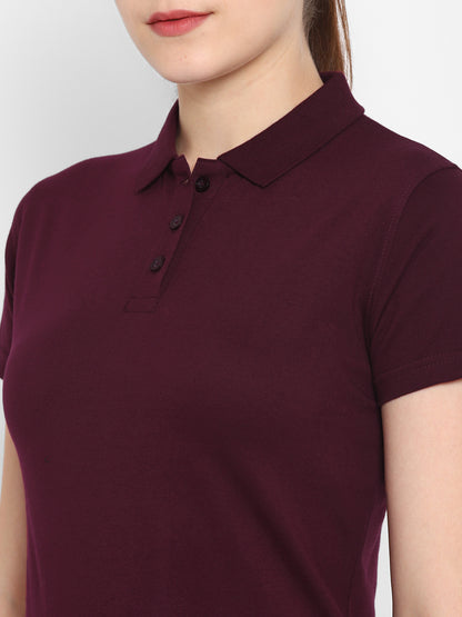 Appulse Women's Sports Polo T-Shirt | Women | Premium Cotton | Activewear | Athleisure