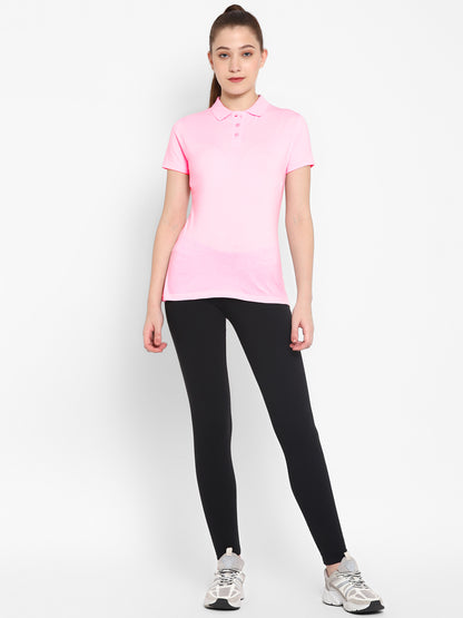 Appulse Women's Sports Polo T-Shirt | Women | Premium Cotton | Activewear | Athleisure