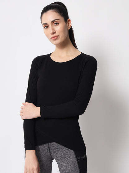 Appulse Women's Cross Over T-Shirt | Women | Premium Cotton | Activewear | Athleisure