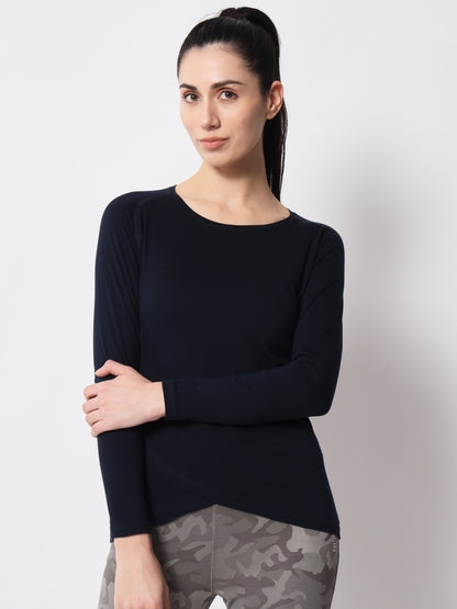 Appulse Women's Cross Over T-Shirt | Women | Premium Cotton | Activewear | Athleisure