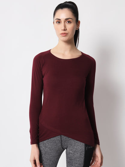 Appulse Women's Cross Over T-Shirt | Women | Premium Cotton | Activewear | Athleisure