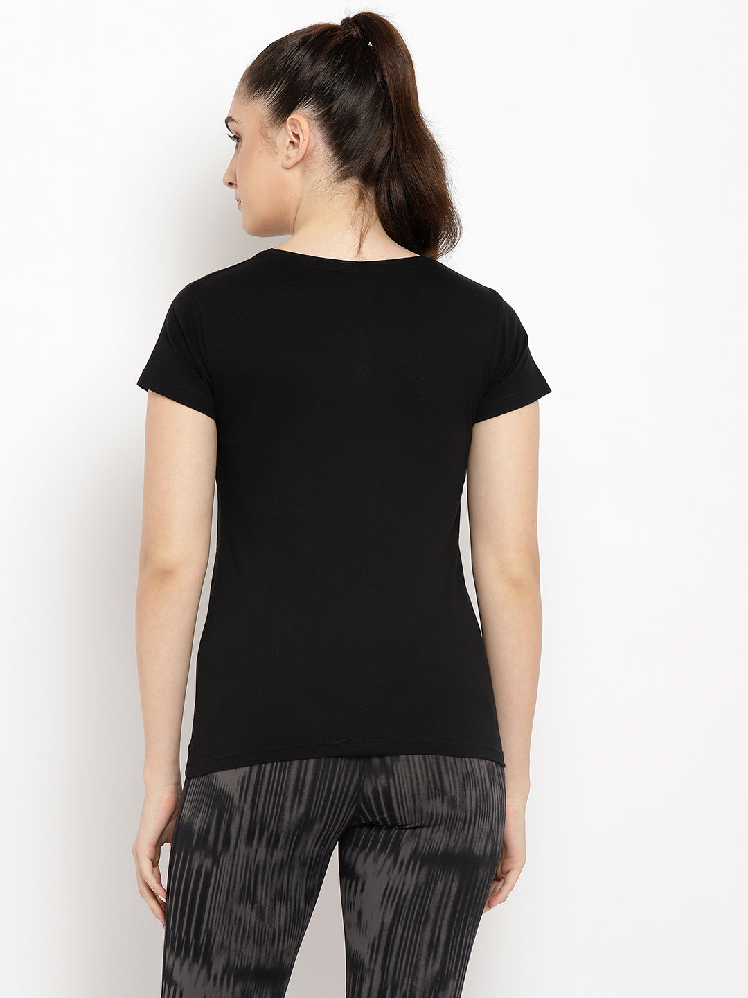Ap'pulse Women's Short Sleeve Henley Tshirt