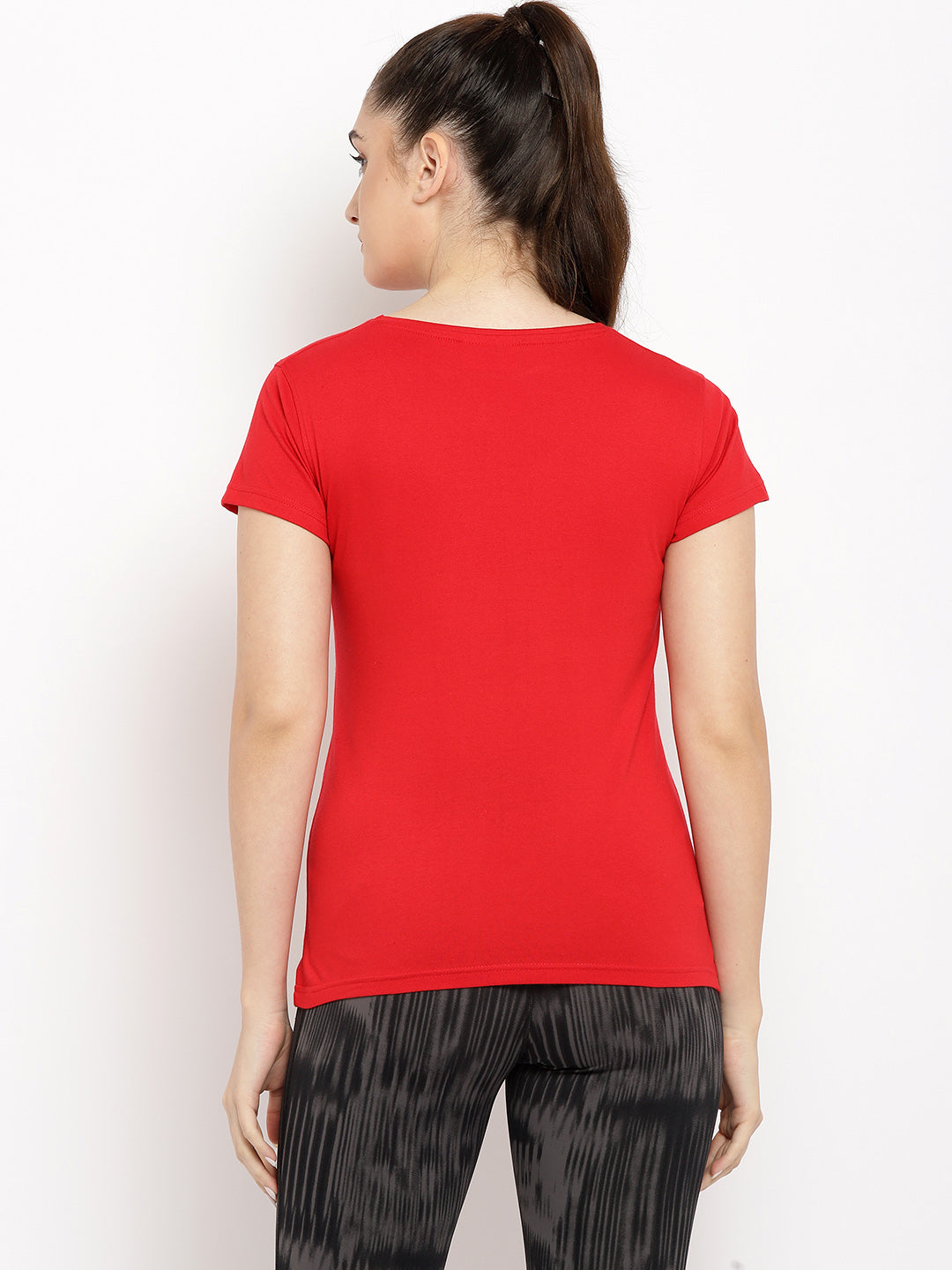 Ap'pulse Women's Short Sleeve Henley Tshirt