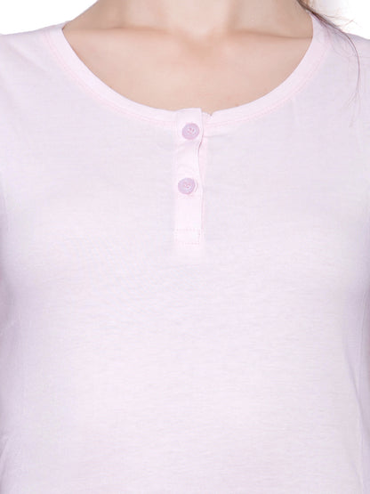 Appulse Women's Sleeveless Henley T-Shirt | Women | Premium Cotton | Activewear | Athleisure