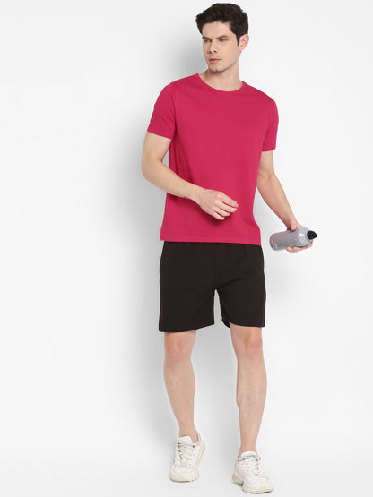 Appulse Men's Short Sleeve Round Neck T-Shirt | Men | Premium Cotton | Activewear | Athleisure