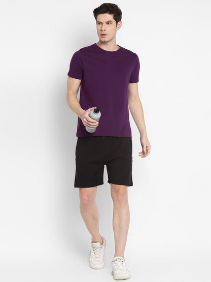 Appulse Men's Short Sleeve Round Neck T-Shirt | Men | Premium Cotton | Activewear | Athleisure