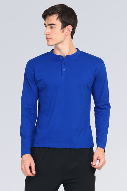 Appulse Men's Madrid Polo Long Sleeve T-Shirt | Men | Premium Cotton | Activewear | Athleisure