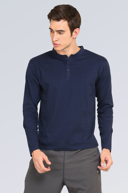 Appulse Men's Madrid Polo Long Sleeve T-Shirt | Men | Premium Cotton | Activewear | Athleisure