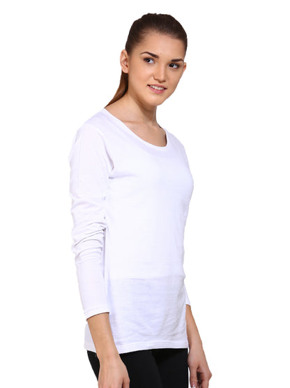 Appulse Women's Long Sleeve Round Neck T-Shirt | Women | Premium Cotton | Activewear | Athleisure