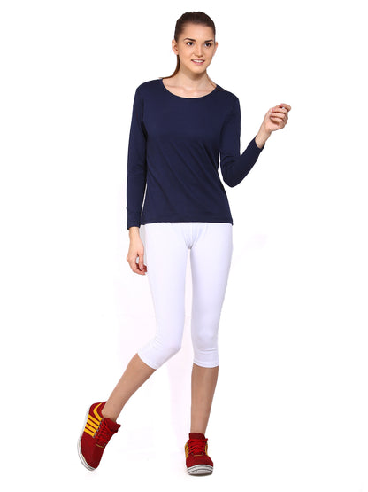 Appulse Women's Long Sleeve Round Neck T-Shirt | Women | Premium Cotton | Activewear | Athleisure