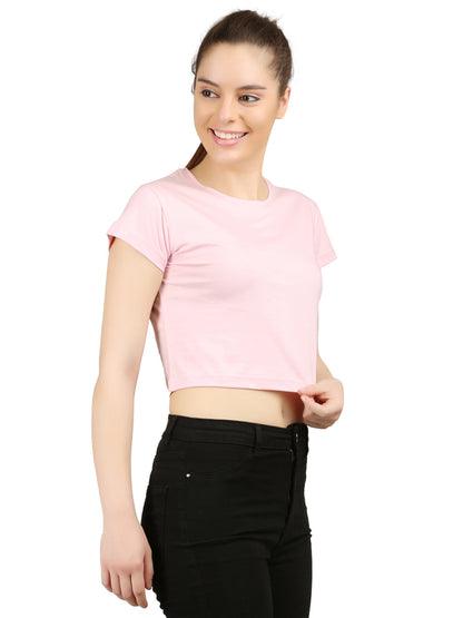 Appulse Women's Short Sleeve Crop Top | Women | Premium Cotton | Activewear | Athleisure