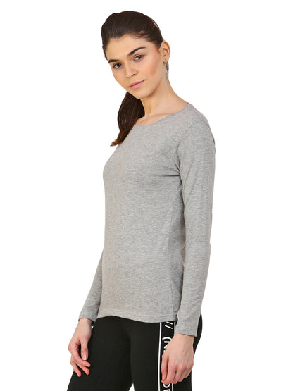 Appulse Women's Long Sleeve Round neck T-Shirt | Women | Premium Cotton | Activewear | Athleisure